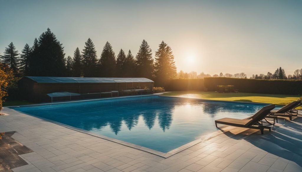 can you use a winter pool cover in the summer?