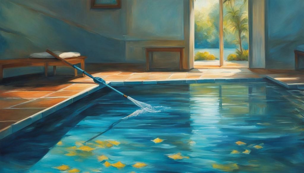 pool maintenance tips for brushing walls and floor