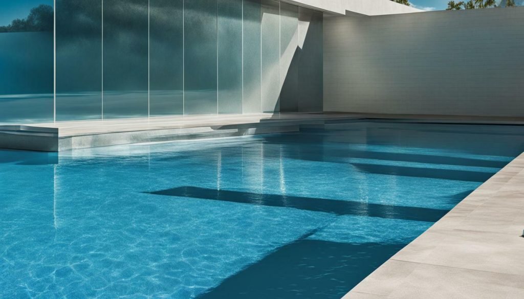 professional pool wall and floor brushing services