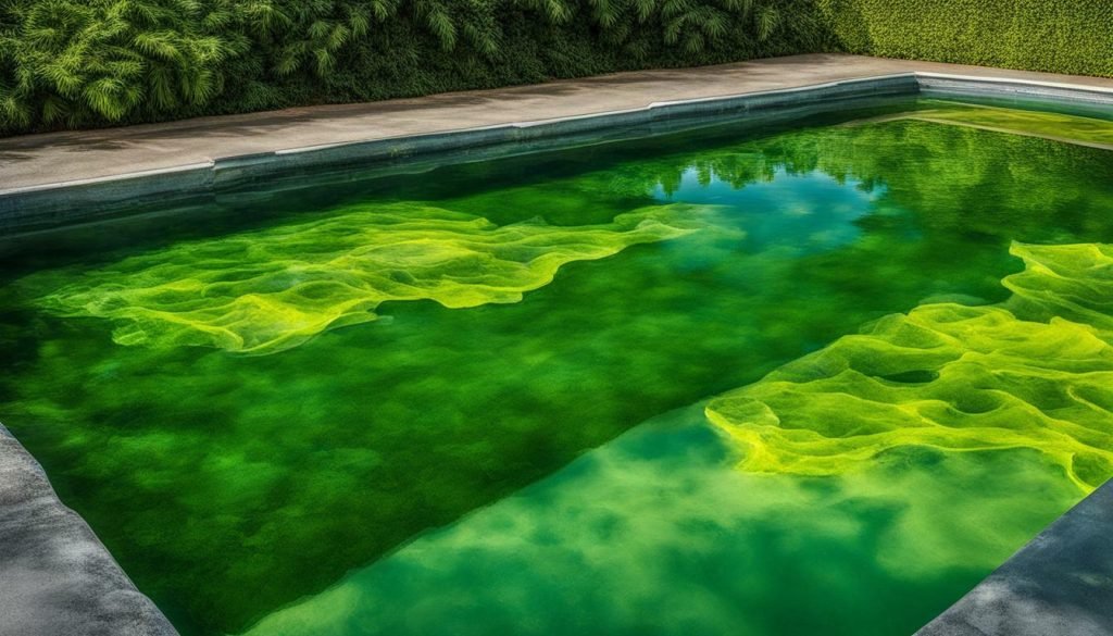 pool algae