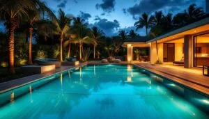 Designer pool cover